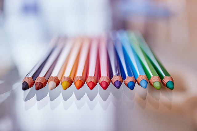 colouring pencils - creativity